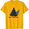 image:imageStar Wars Fathers Day Darth Vader Silhouette Strong Force TShirtGolden Yellow