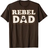 image:imageStar Wars Fathers Day Rebel Dad Vintage Jedi Logo TShirtBrown