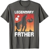 image:imageStar Wars The Mandalorian Fathers Day Legendary Father TShirtAsphalt Grey