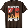 image:imageStar Wars The Mandalorian Fathers Day Legendary Father TShirtBrown
