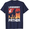 image:imageStar Wars The Mandalorian Fathers Day Legendary Father TShirtNavy Blue