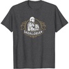 image:imageStar Wars The Mandalorian Fathers Day The Dadalorian Badge TShirtDark Heather Grey