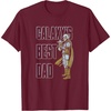 image:imageStar Wars The Mandalorian amp Grogu Fathers Day Galaxy Dad TShirtBurgundy