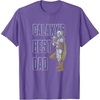 image:imageStar Wars The Mandalorian amp Grogu Fathers Day Galaxy Dad TShirtPurple Heather