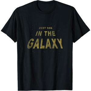 image:imageStar Wars Classic Fathers Day Best Dad In The Galaxy Retro TShirtBlack