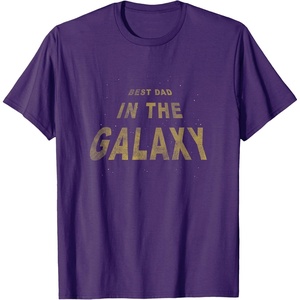 image:imageStar Wars Classic Fathers Day Best Dad In The Galaxy Retro TShirtPurple