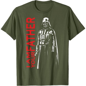 image:imageStar Wars Classic Fathers Day I Am Your Father Darth Vader TShirtOlive Green