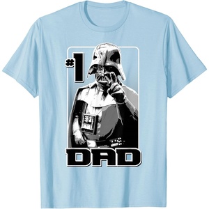 image:imageStar Wars Darth Vader 1 Dad Fathers Day Graphic TShirtBaby Blue