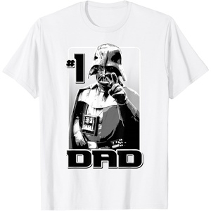 image:imageStar Wars Darth Vader 1 Dad Fathers Day Graphic TShirtWhite