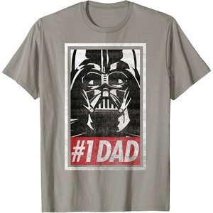 image:imageStar Wars Darth Vader 1 Dad Propaganda Graphic TShirt C1 TShirtSlate Grey