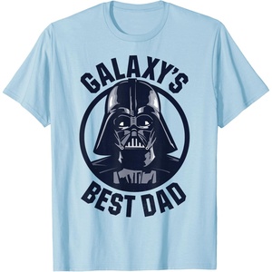 image:imageStar Wars Darth Vader Galaxys Best Dad Graphic TShirt TShirtBaby Blue