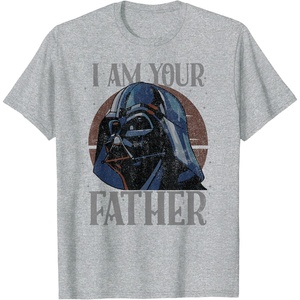 image:imageStar Wars Darth Vader I Am Your Father Retro TShirtHeather Grey