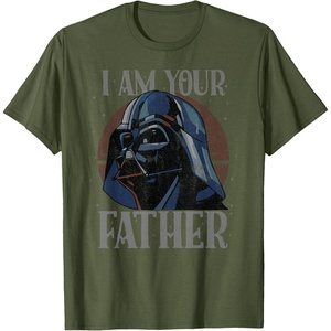 image:imageStar Wars Darth Vader I Am Your Father Retro TShirtOlive Green