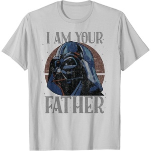 image:imageStar Wars Darth Vader I Am Your Father Retro TShirtSilver Grey