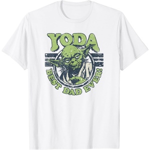image:imageStar Wars Fathers Day Best Dad Ever Yoda Father TShirtWhite