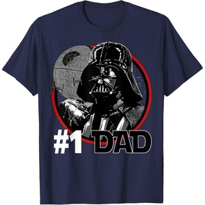 image:imageStar Wars Fathers Day Darth Vader 1 Dad TShirtNavy Blue
