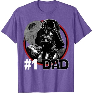 image:imageStar Wars Fathers Day Darth Vader 1 Dad TShirtPurple Heather