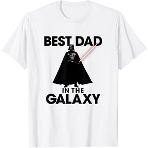 image:imageStar Wars Fathers Day Darth Vader Best Dad In The Galaxy TShirtWhite