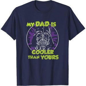 image:imageStar Wars Fathers Day Darth Vader Dad Is Cooler Than Yours TShirtNavy Blue