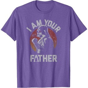 image:imageStar Wars Fathers Day Darth Vader I Am Your Father TShirtPurple Heather