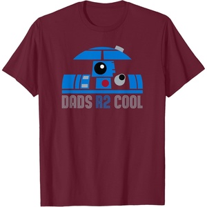 image:imageStar Wars Fathers Day R2D2 Dads R 2 Cool Pun TShirtBurgundy