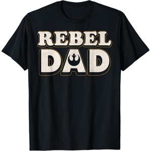 image:imageStar Wars Fathers Day Rebel Dad Vintage Jedi Logo TShirtBlack