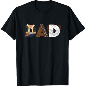 image:imageStar Wars Han Solo Chewbacca Leia Dad Fathers Day Birthday TShirtBlack