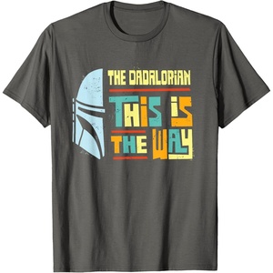 image:imageStar Wars The Dadalorian This is the Way Fathers Day Gift TShirtAsphalt Grey
