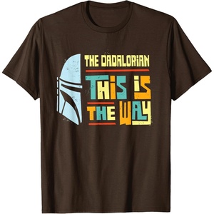 image:imageStar Wars The Dadalorian This is the Way Fathers Day Gift TShirtBrown
