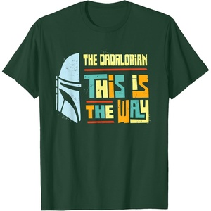 image:imageStar Wars The Dadalorian This is the Way Fathers Day Gift TShirtDark Green