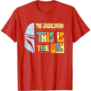 image:imageStar Wars The Dadalorian This is the Way Fathers Day Gift TShirtRed