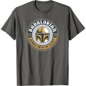 image:imageStar Wars The Mandalorian Dadalorian TShirtAsphalt Grey