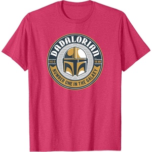 image:imageStar Wars The Mandalorian Dadalorian TShirtRed Heather