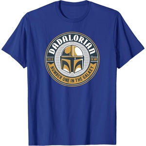 image:imageStar Wars The Mandalorian Dadalorian TShirtRoyal Blue
