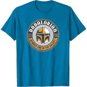image:imageStar Wars The Mandalorian Dadalorian TShirtSapphire Blue