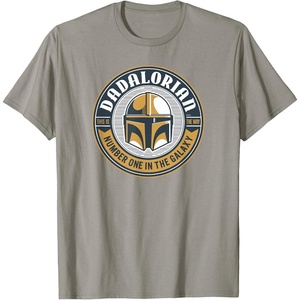image:imageStar Wars The Mandalorian Dadalorian TShirtSlate Grey