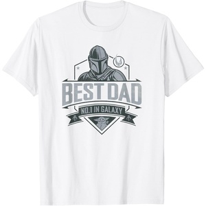 image:imageStar Wars The Mandalorian Fathers Day Best Dadalorian TShirtWhite