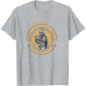 image:imageStar Wars The Mandalorian Fathers Day Heroes In Beskar TShirtHeather Grey