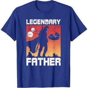 image:imageStar Wars The Mandalorian Fathers Day Legendary Father TShirtRoyal Blue