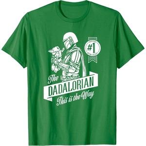 image:imageStar Wars The Mandalorian Fathers Day The Dadalorian TShirtKelly Green