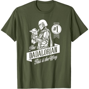 image:imageStar Wars The Mandalorian Fathers Day The Dadalorian TShirtOlive Green