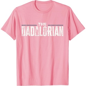 image:imageStar Wars The Mandalorian The Dadalorian Weathered Logo TShirtPink