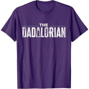 image:imageStar Wars The Mandalorian The Dadalorian Weathered Logo TShirtPurple