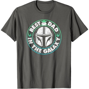 image:imageStar Wars The Mandalorian amp Grogu Fathers Day Best Dad TShirtAsphalt Grey