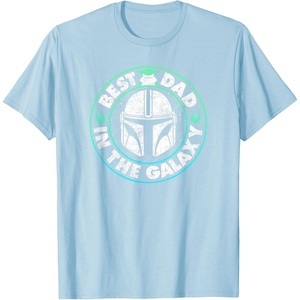 image:imageStar Wars The Mandalorian amp Grogu Fathers Day Best Dad TShirtBaby Blue