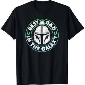 image:imageStar Wars The Mandalorian amp Grogu Fathers Day Best Dad TShirtBlack