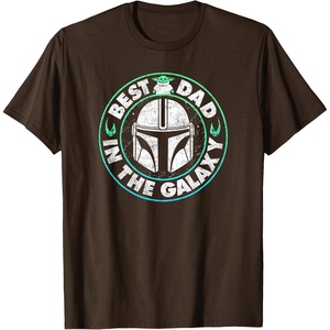 image:imageStar Wars The Mandalorian amp Grogu Fathers Day Best Dad TShirtBrown