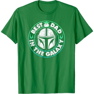 image:imageStar Wars The Mandalorian amp Grogu Fathers Day Best Dad TShirtKelly Green