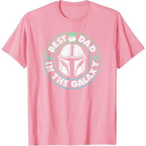image:imageStar Wars The Mandalorian amp Grogu Fathers Day Best Dad TShirtPink