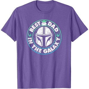 image:imageStar Wars The Mandalorian amp Grogu Fathers Day Best Dad TShirtPurple Heather